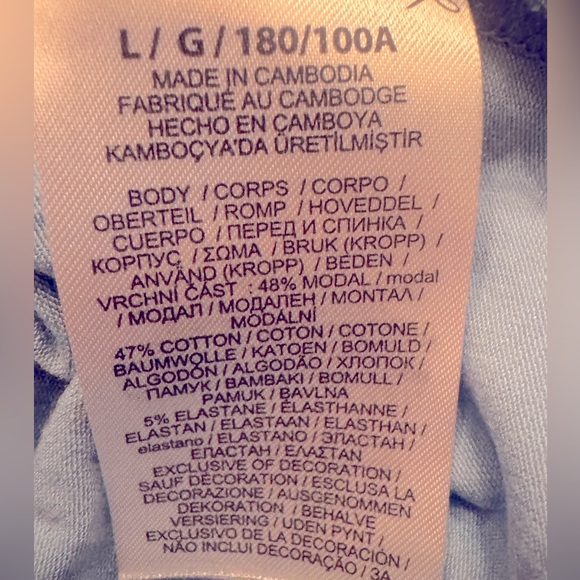 Polo Ralph Lauren‎ Men’s Light blue sleep shirt Size L - Picture 4 of 6